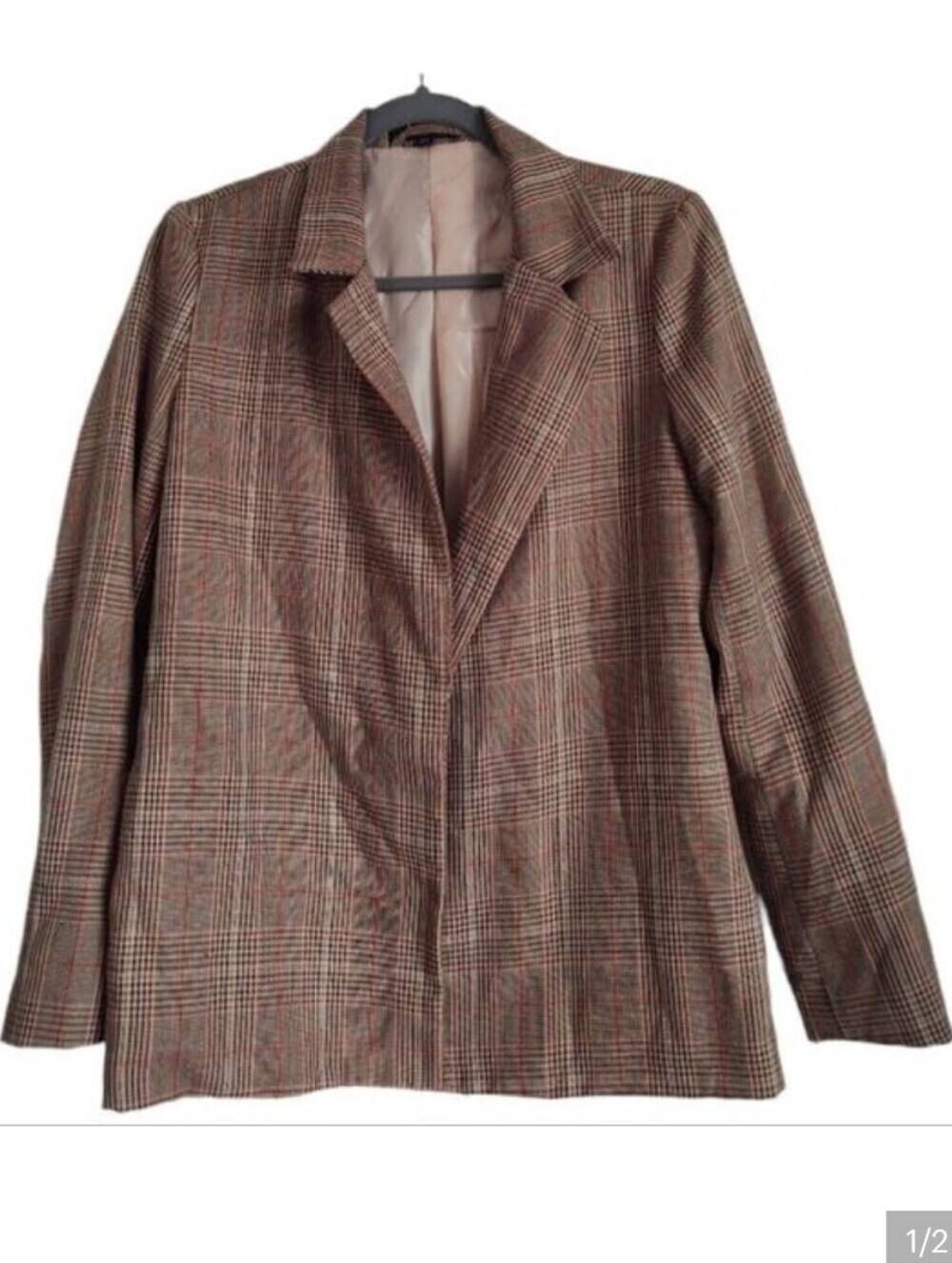 Missguided Plaid Jacket - Picture 3 of 3